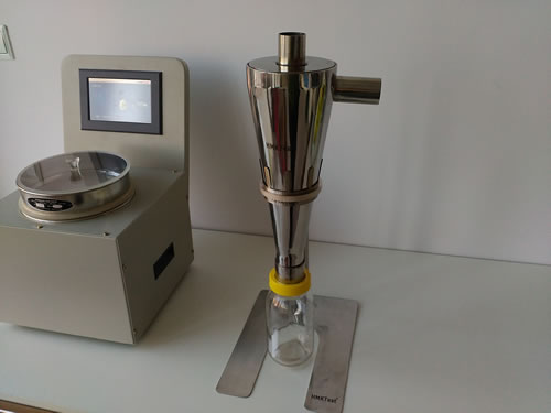 空氣噴射篩分法氣流篩分儀中的樣品收集器的用途?